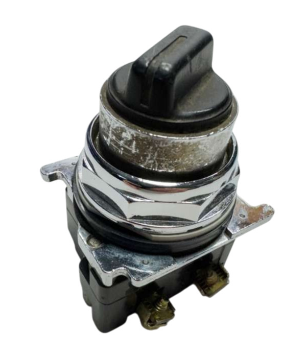 Cutler-Hammer 10250T1311 Black Maintained 2 Position Selector Switch Knob