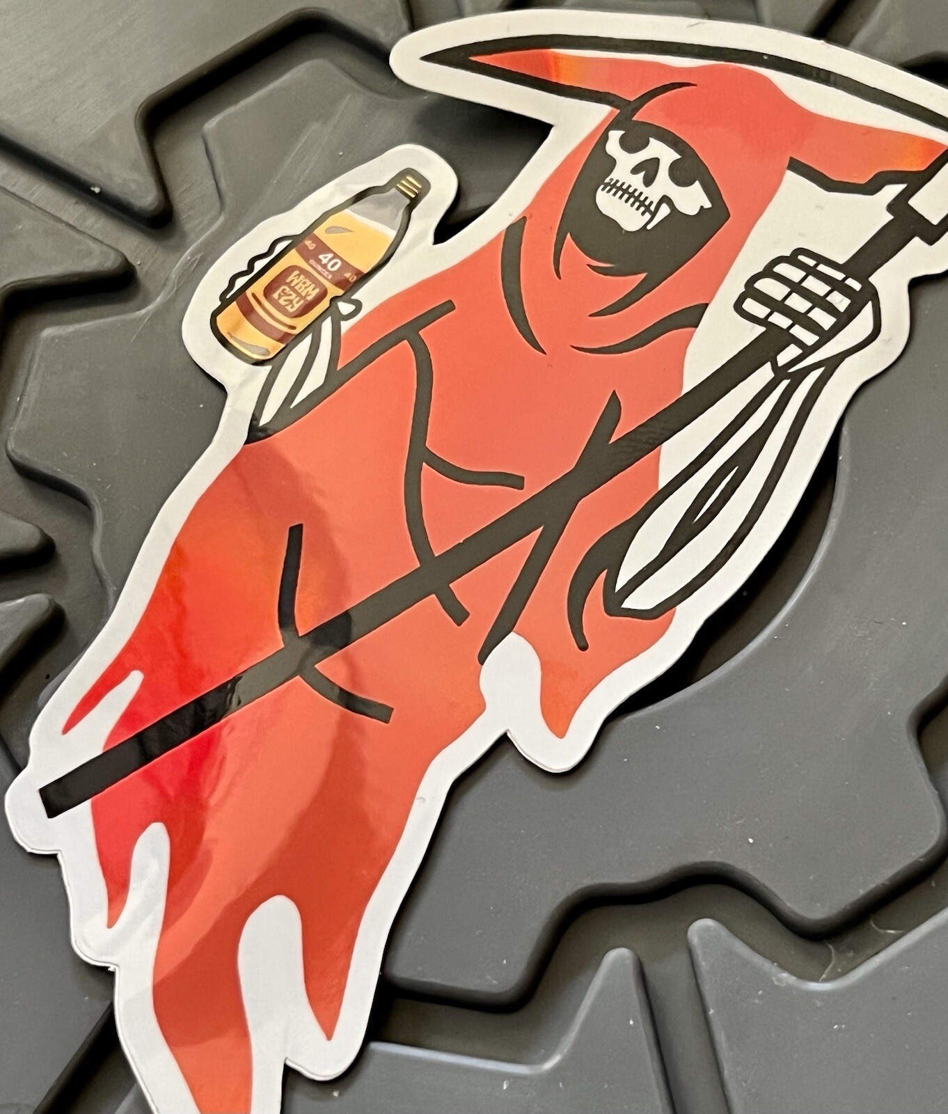 WRMFZY “40 Oz Reaper” Sticker