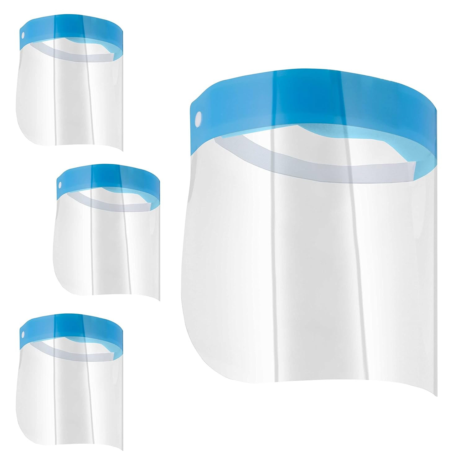 Protectores faciales de seguridad protectores faciales completos transparentes