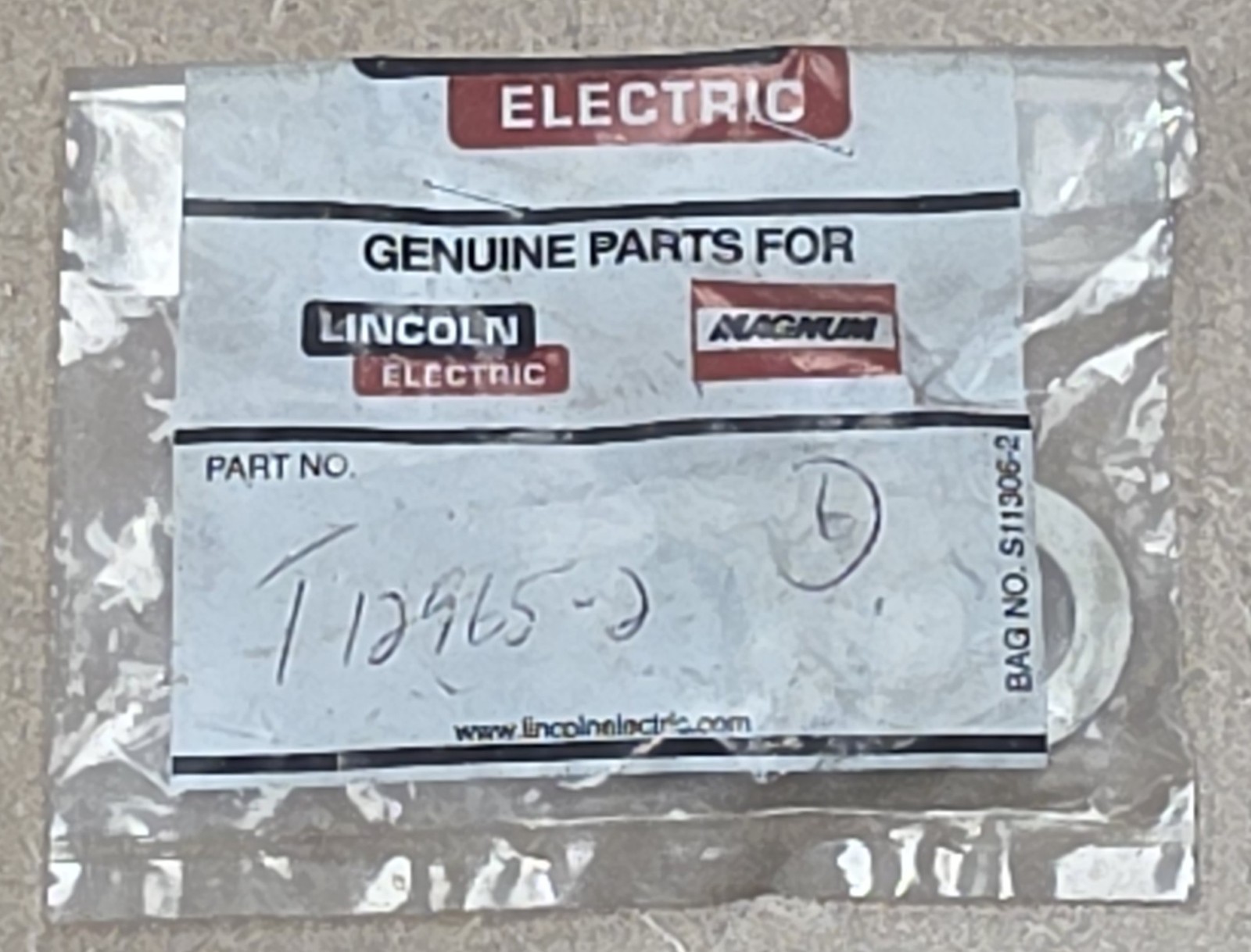 Lincoln Electric T12965-2 Keyed Washer (6 Pack)