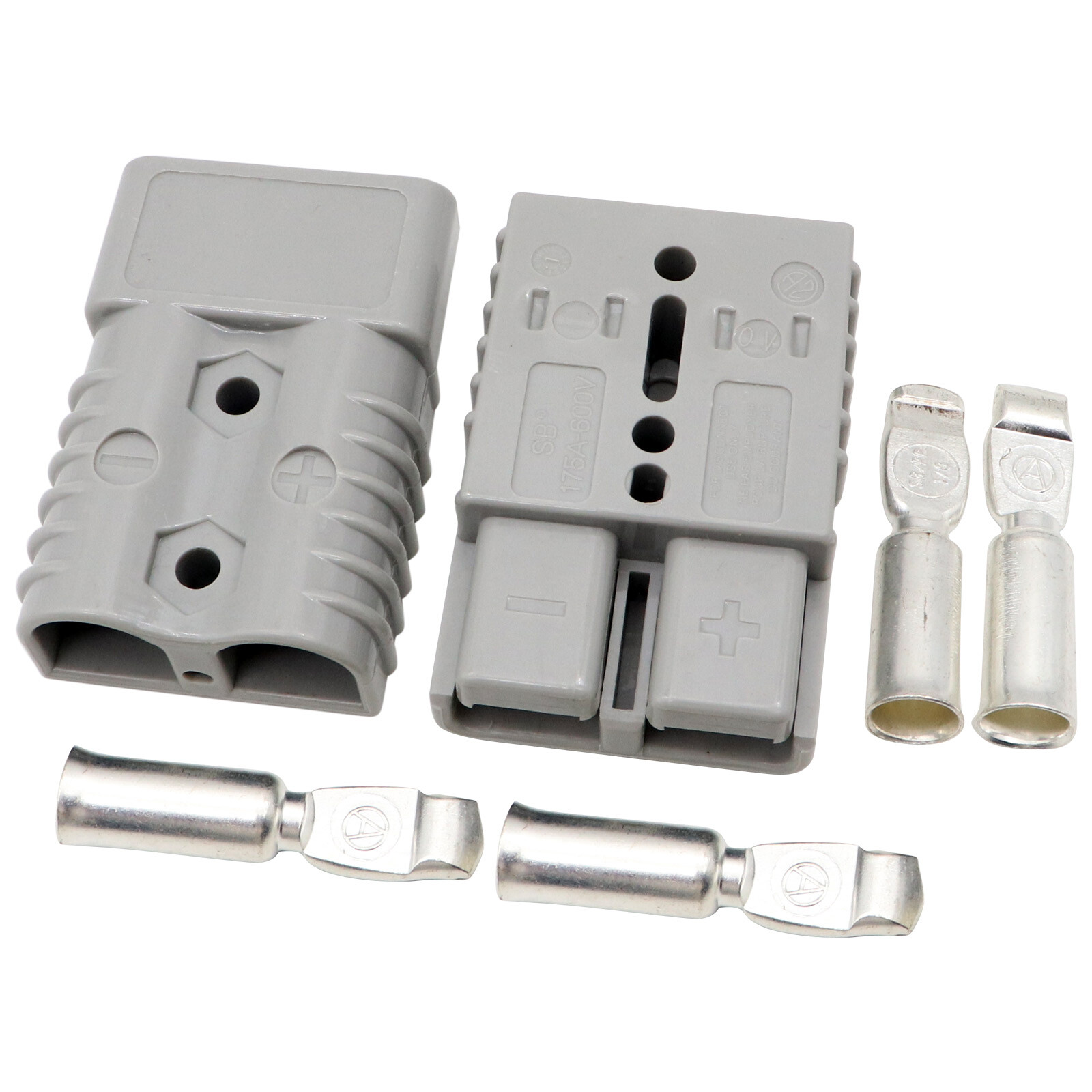 Battery Quick Connect Disconnect Plug 175A 600V Winch Trailer Boat Connector 2pc
