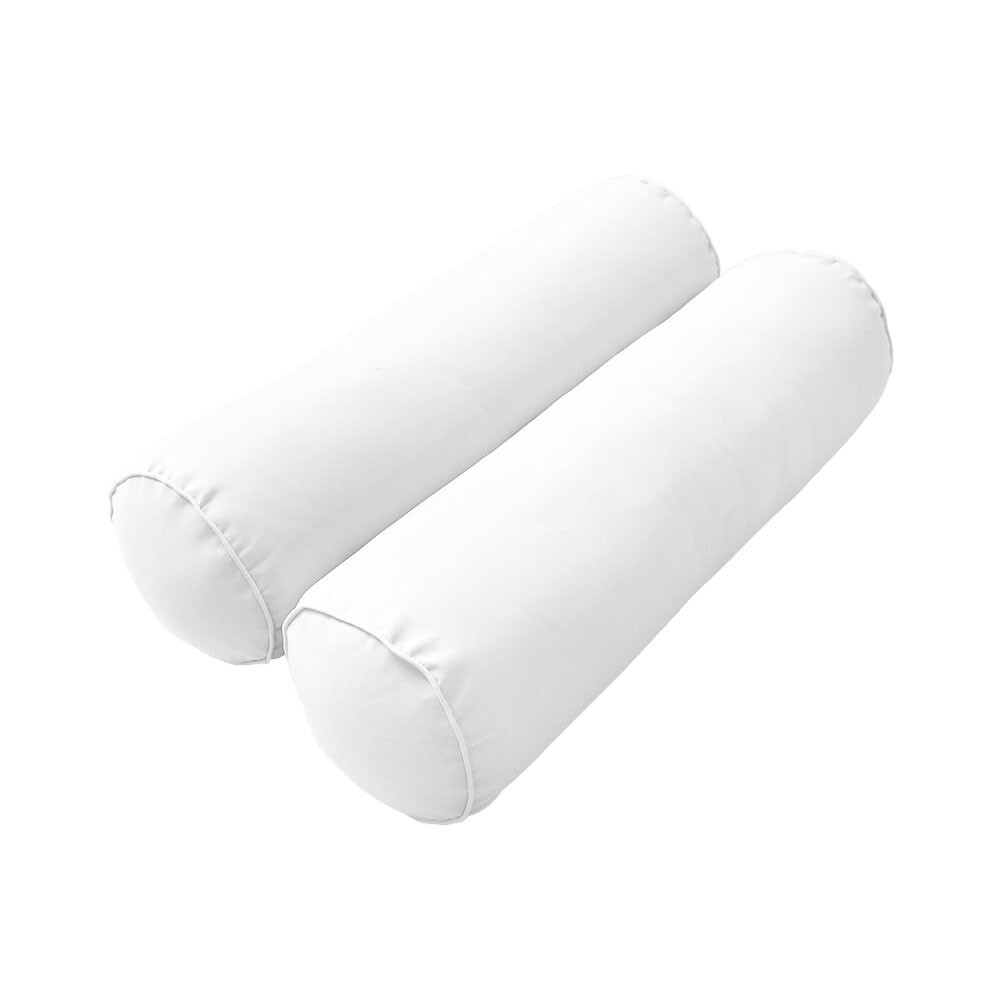 |SLIPCOVER ONLY|S2 Daybed Mattress Bolster Backrest Covers Pipe Trim Queen AD106