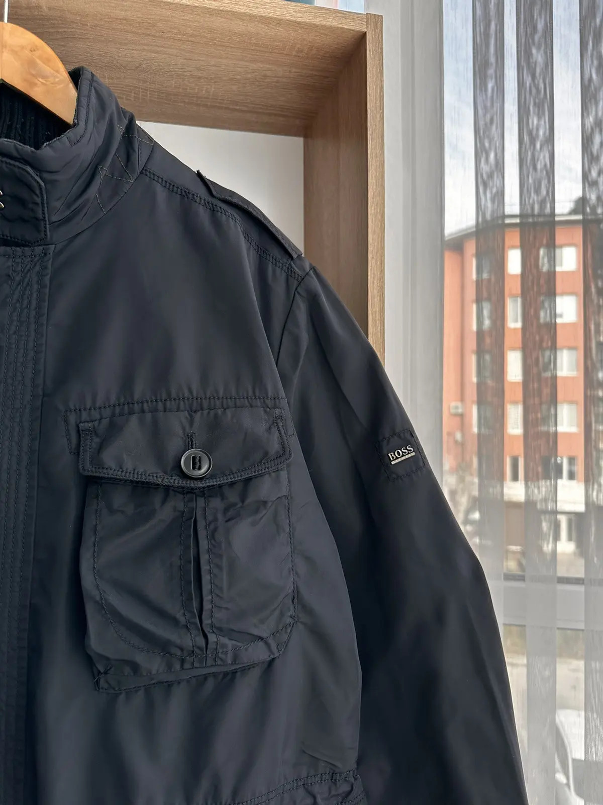 VTG Hugo Boss Multipocket Nylon Luxury Jacket