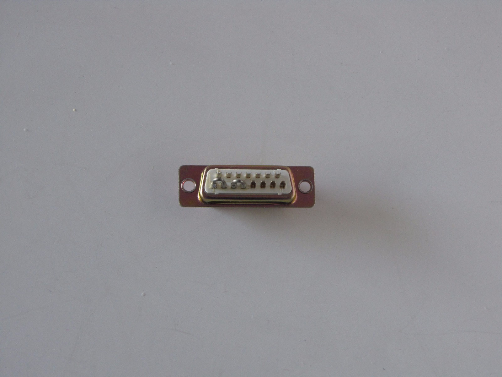 DN-15PYSH-G KELTRON CONNECTOR 15 POSTION PLUG GOLD PLATED Male