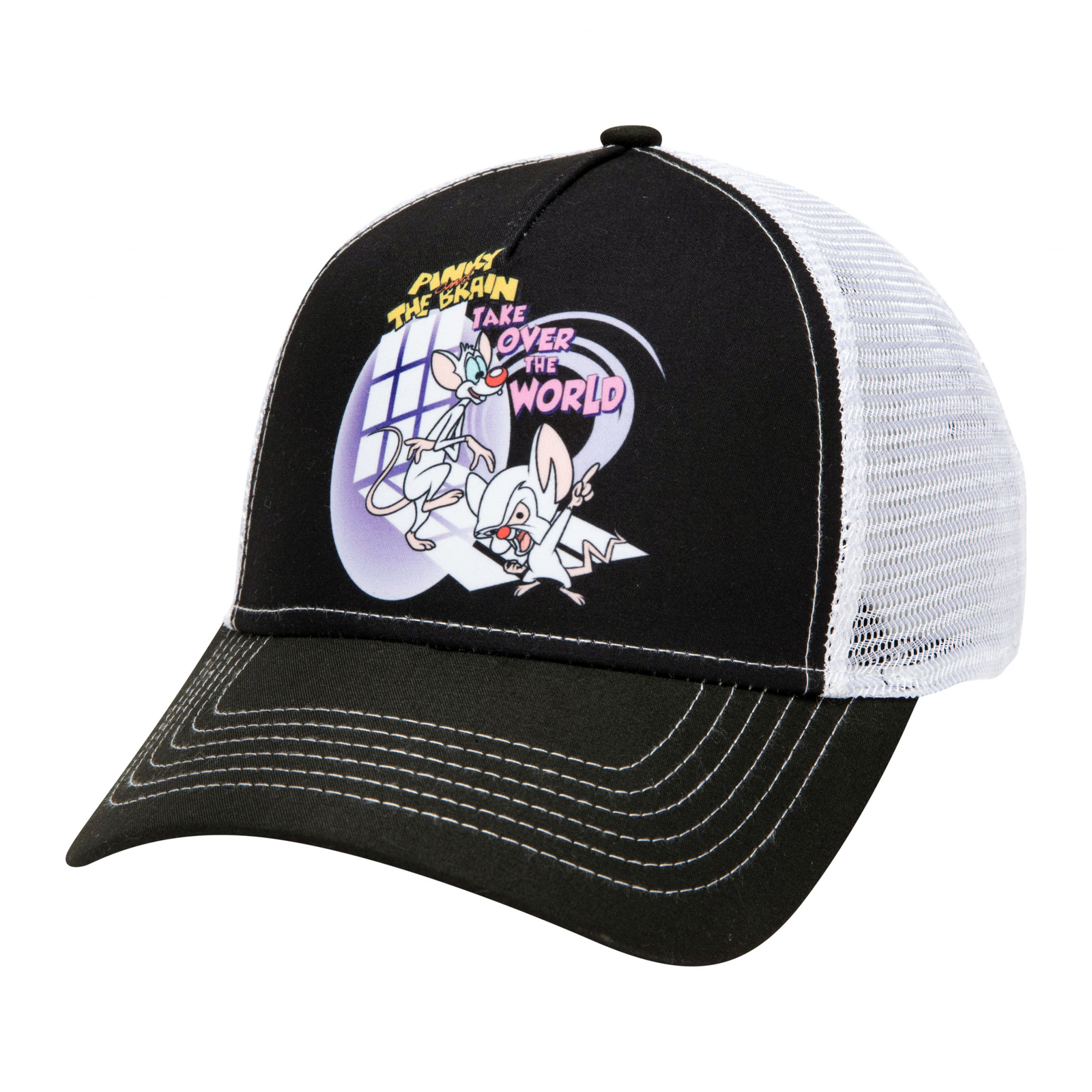 Pinky and The Brain Take Over The World Adjustable Hat Multi-Color