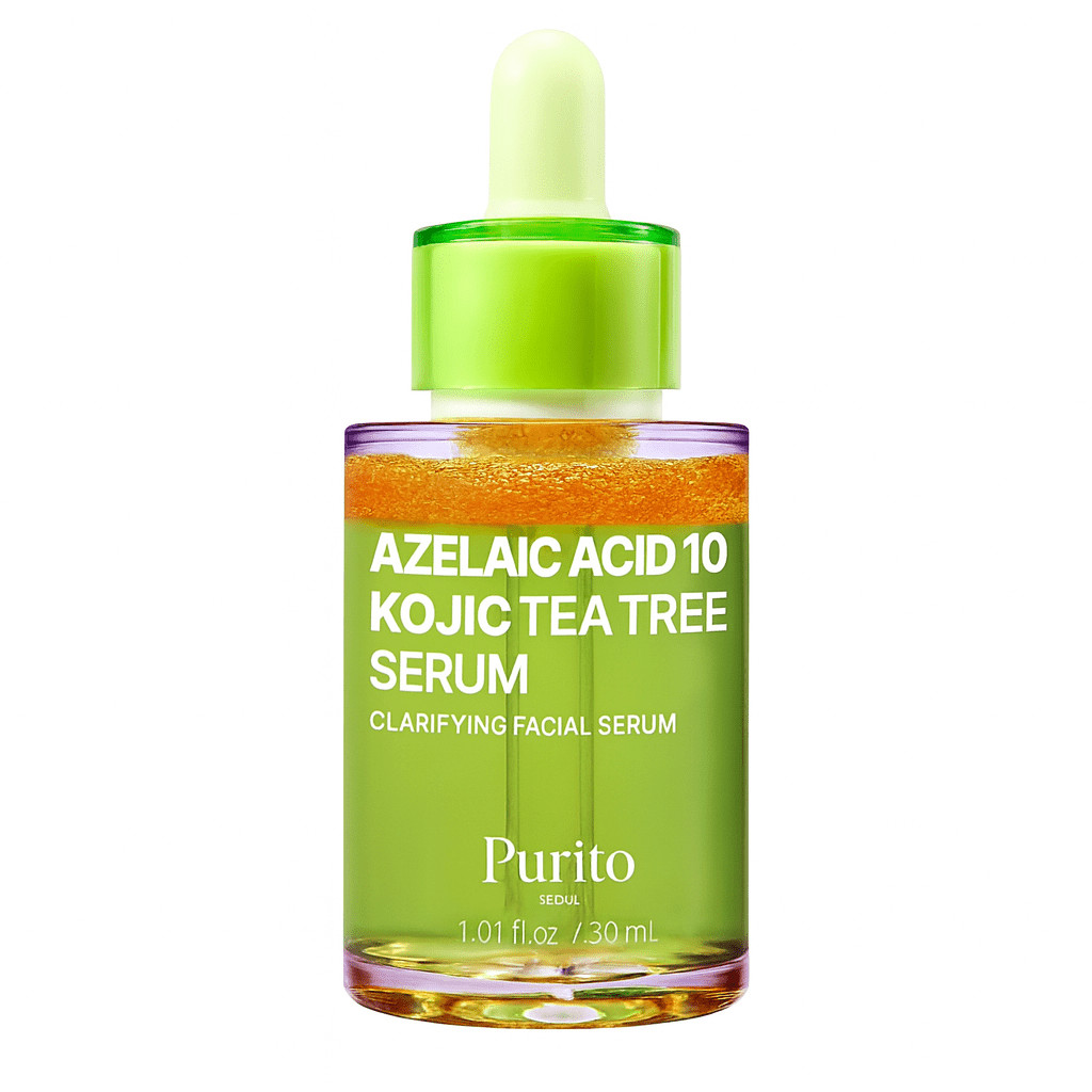 PURITO Azelaic Acid 10% + Kojic Acid + Tea Tree Facial Serum (1.01 fl.oz)