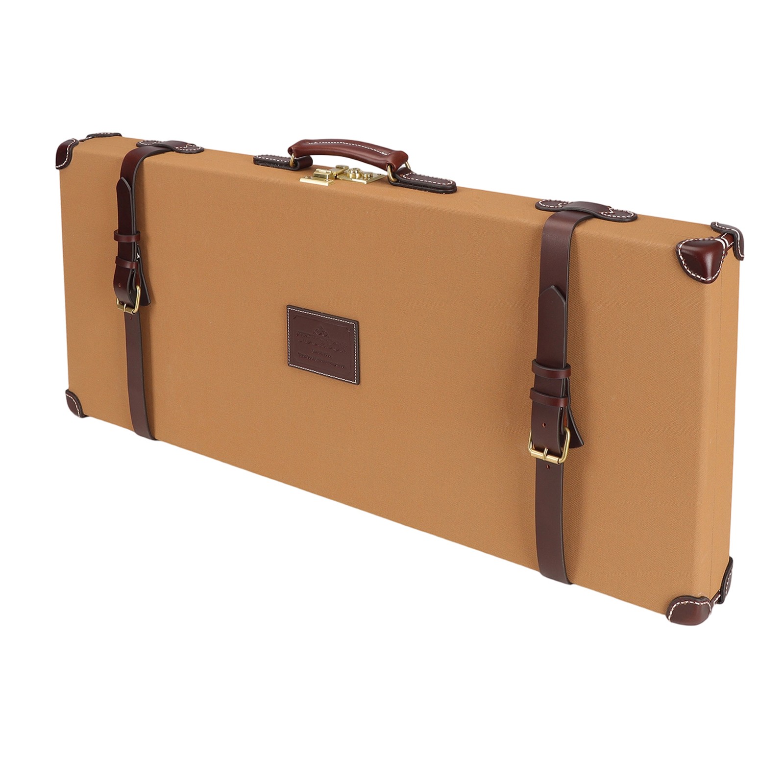 Tourbon Canvas Takedown SXS Shotgun Box 28-32inch Double Barrel-Hard Safe Case
