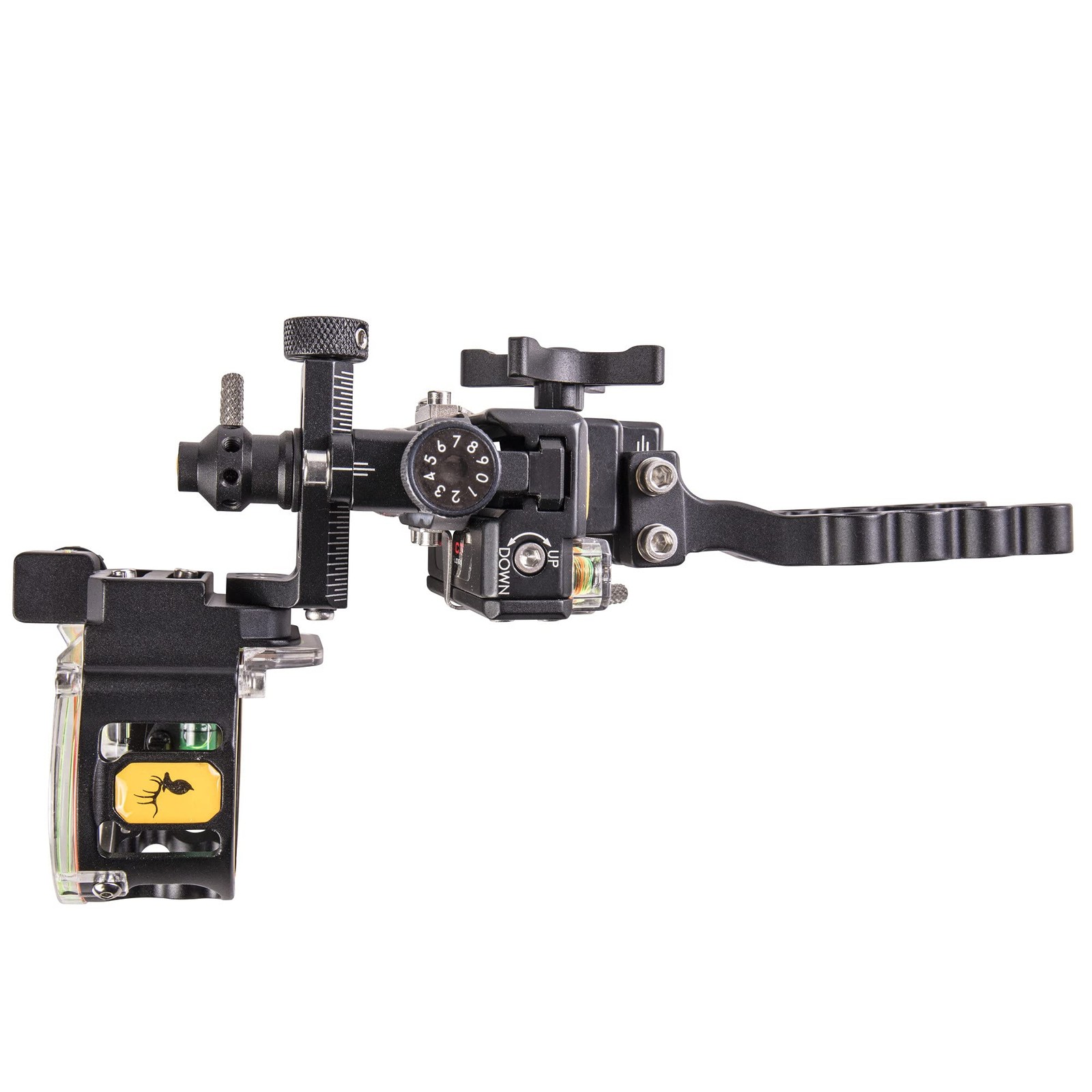 React Archery Bow Sight, Right Hand, 0.010 Pin