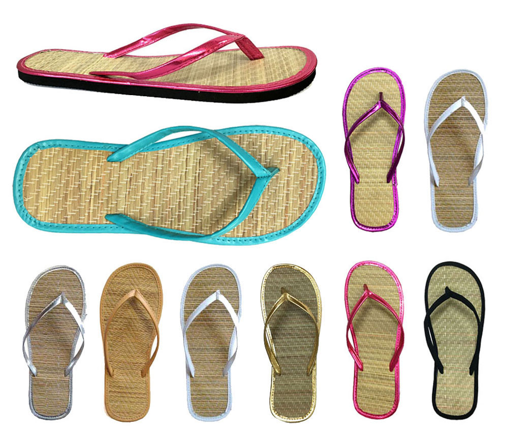 Wholesale Lot 48 pairs Nice and Simple Women's Bamboo Flip Flop Sandal 13 colors