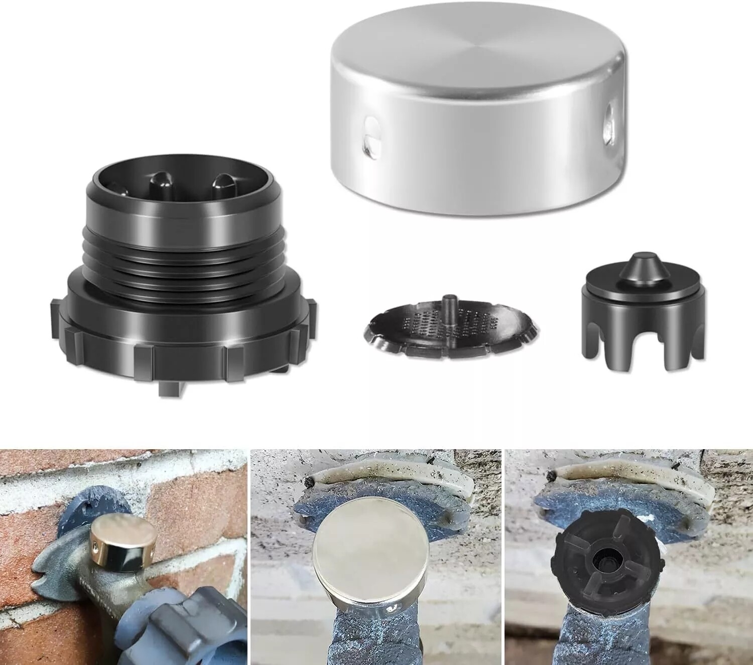 for Mansfield 400/500 series, Nibco 90 Vacuum Breaker Service Parts Kit 630-7500