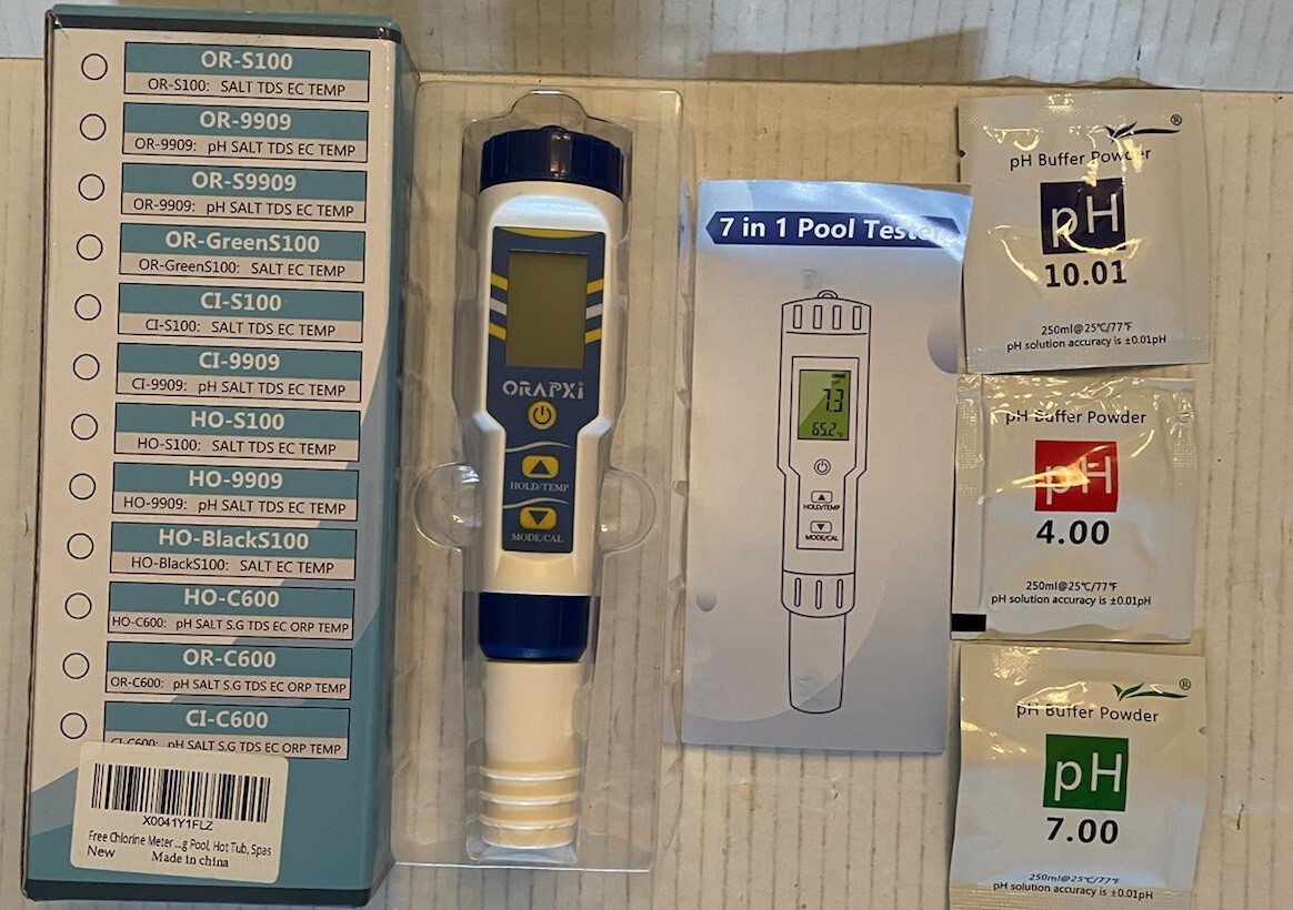 Pool Water Tester 7-in-1