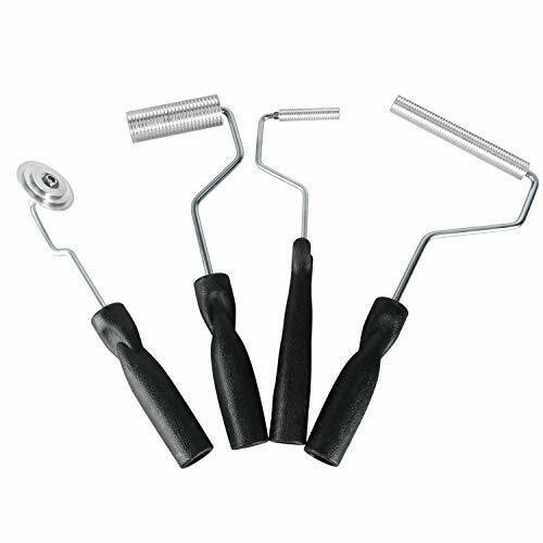 4pcs Fiberglass Resin Laminating Bubble Roller Set Laminating Paint Roller Kit