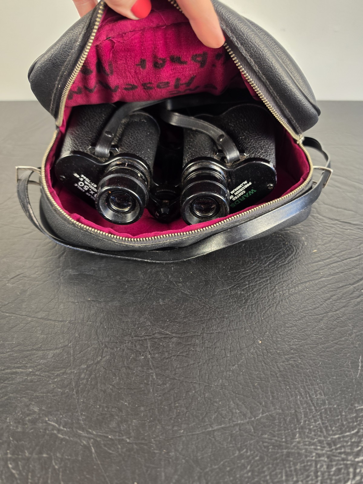 Wards Coated Precision 10x50 Binoculars No. 67-7044 – With Case