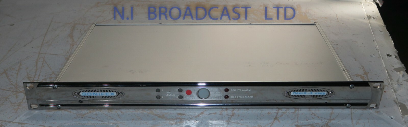 1x Sonifex netlog ( net-log)  4channel audio logging recorder 4ch (ref 2)