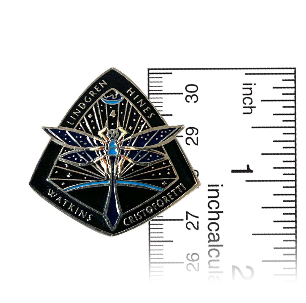 Crew-4 Enamel Pin