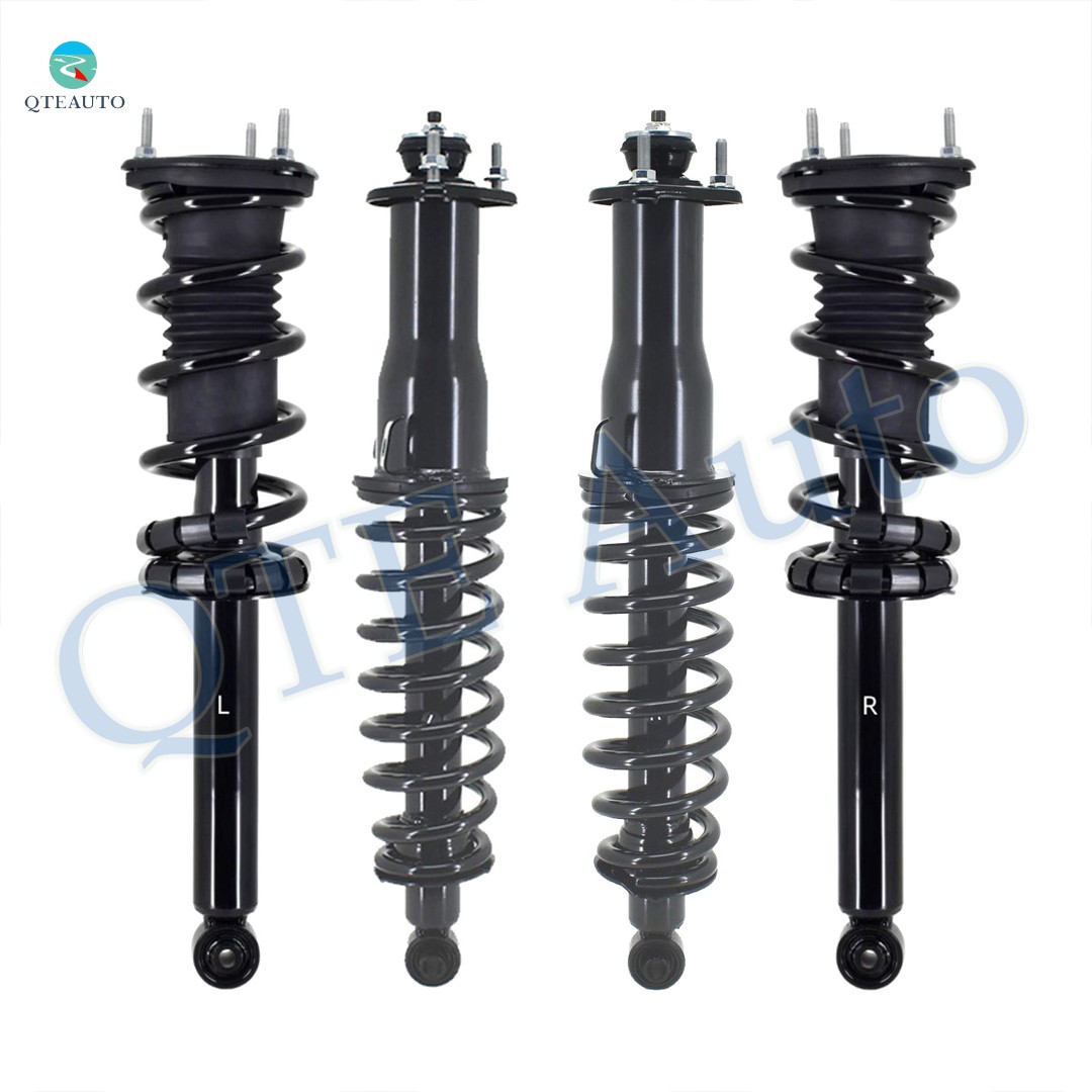 Set of 4 Front-Rear Quick Complete Strut-Coil Spring For 2001-2005 Lexus IS300