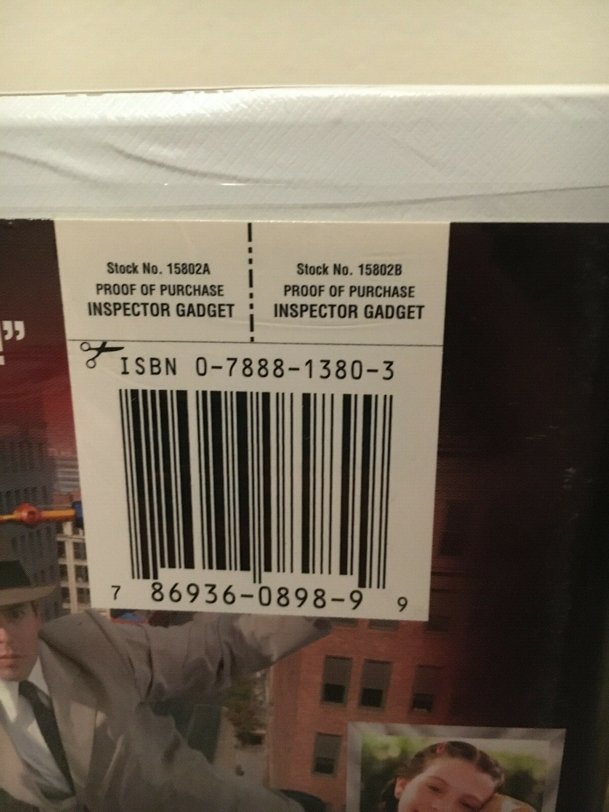 WALT DISNEY PICTURES INSPECTOR GADGET VHS CLAMBSHELL BRODERICK EVERETT