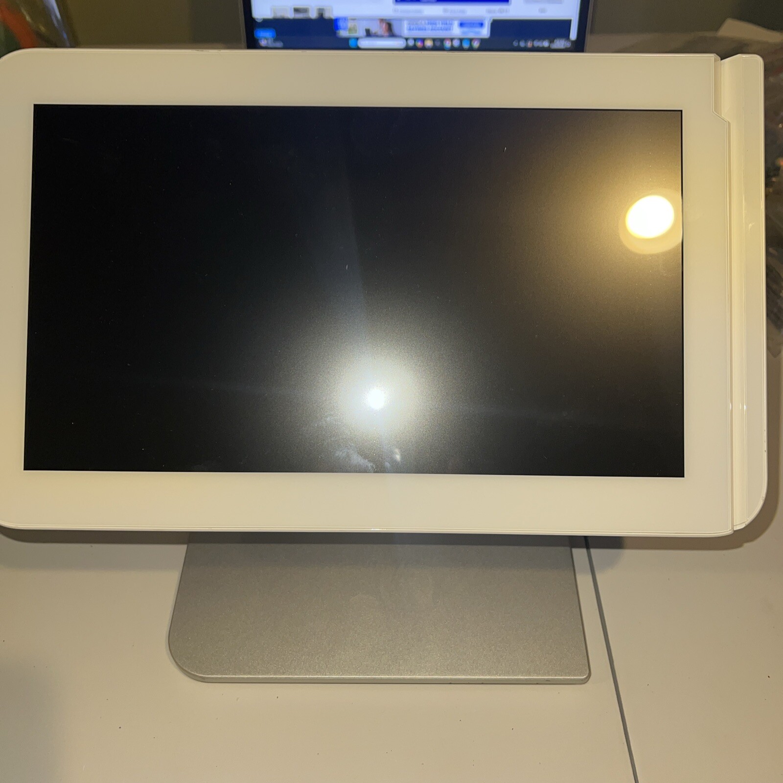 2H Clover Station 1.0 Model C100 POS Tablet Touchscreen Terminal As Is No Cords