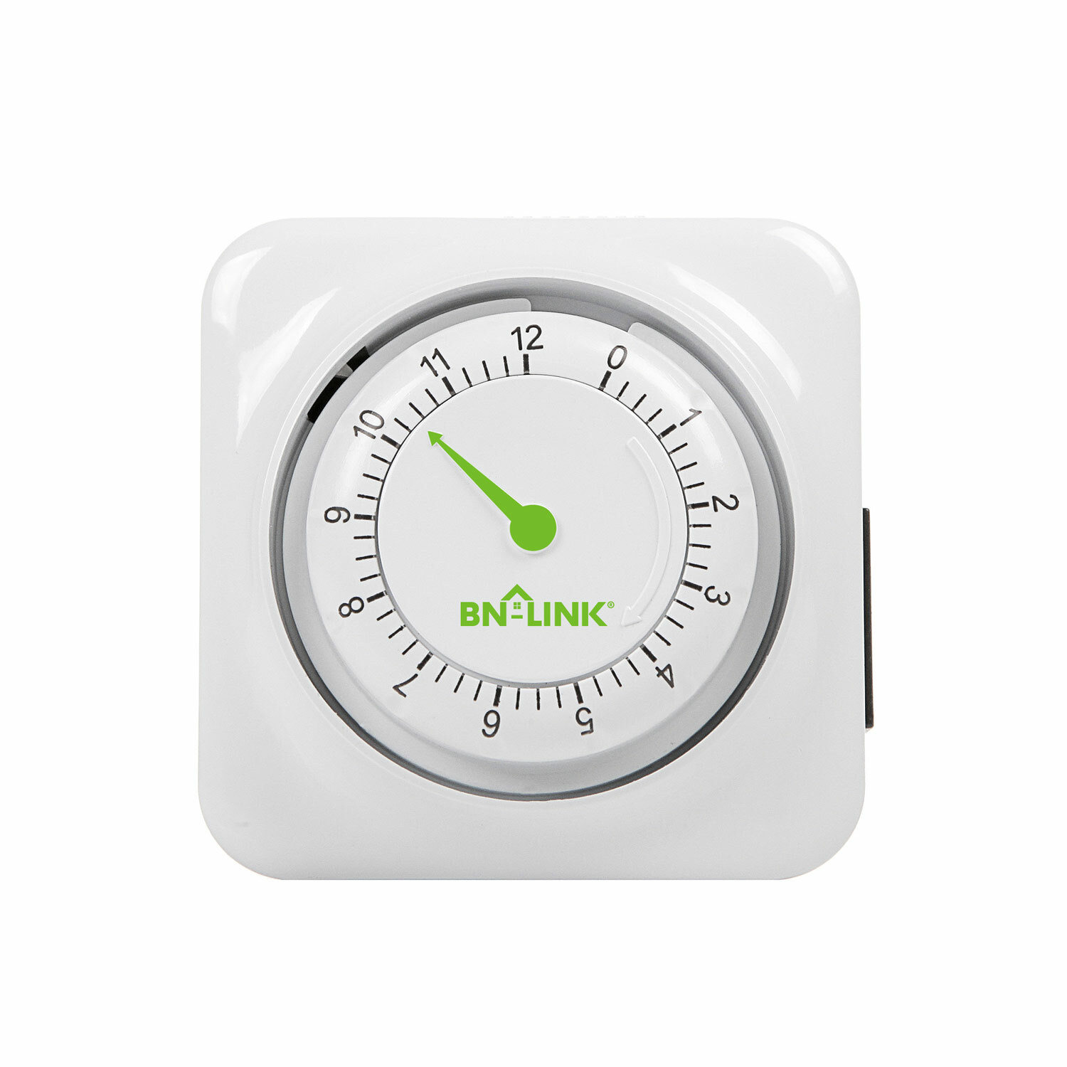 BN-LINK 12Hour Mechanical Countdown Grounded Timer 3 Prong Outlet Repeatable