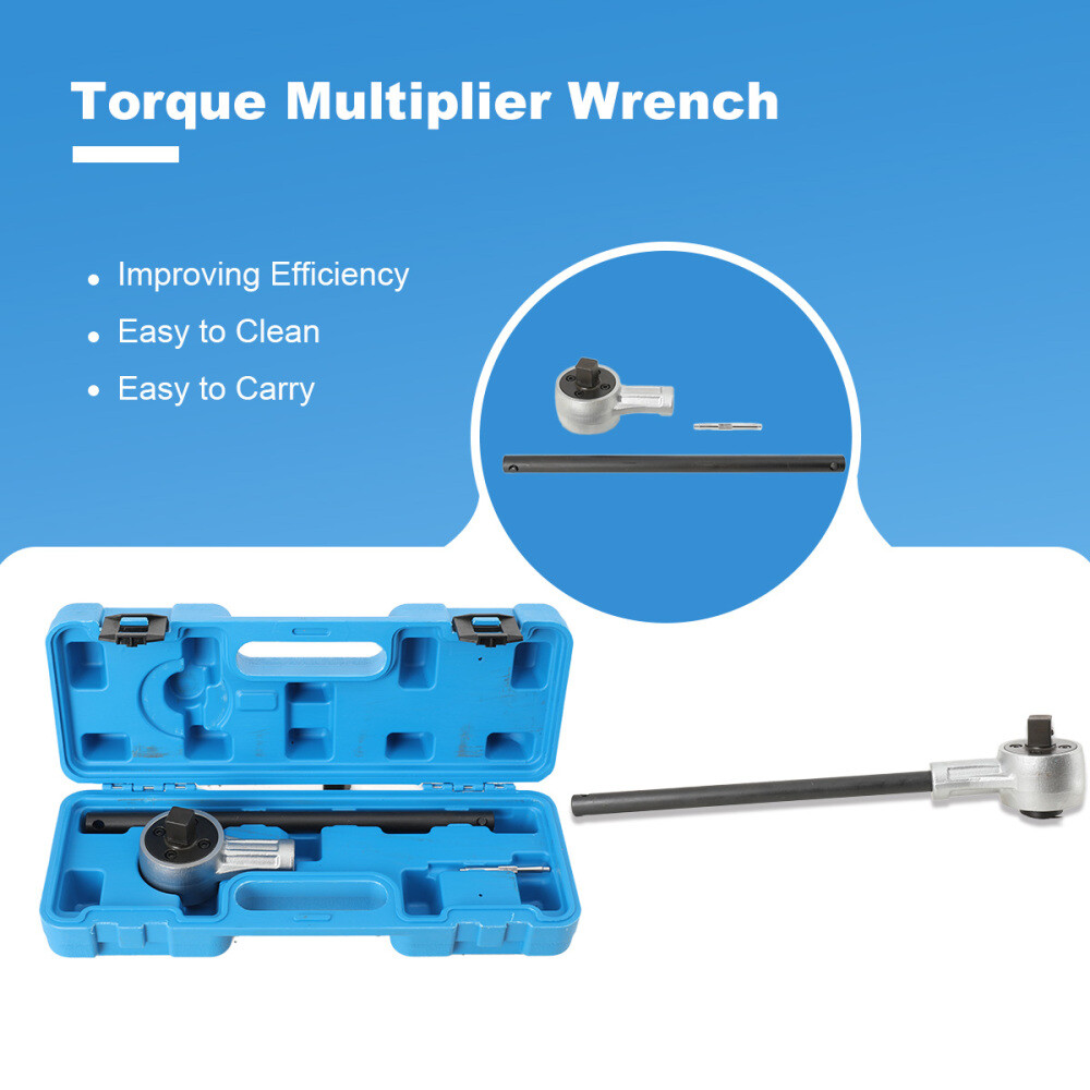 New 1/2" to 3/4" Torque Multiplier Wrench Set 1100 ft-lb Chrom Vanadium Steel