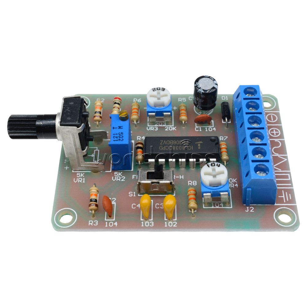 Sine Square Triangle Welded ICL8038 Monolithic Function Signal Generator Module