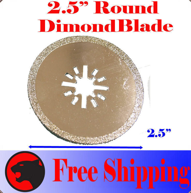 2.5" Diamond Cut Oscillating MultiTool Blade For Ryobi Jobplus Ridgid Jobmax