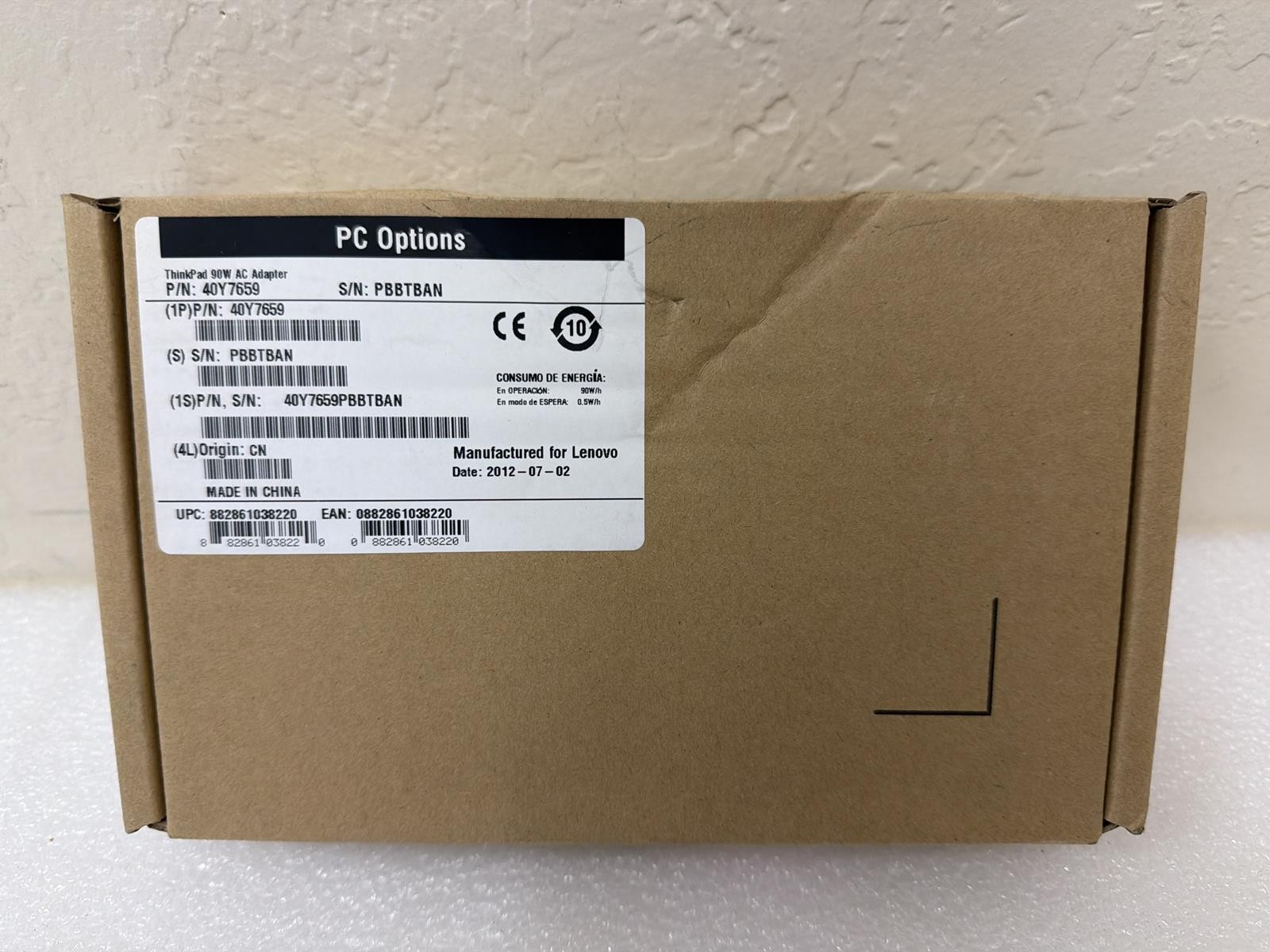 LENOVO 40Y7659 THINKPAD 90W AC ADAPTER