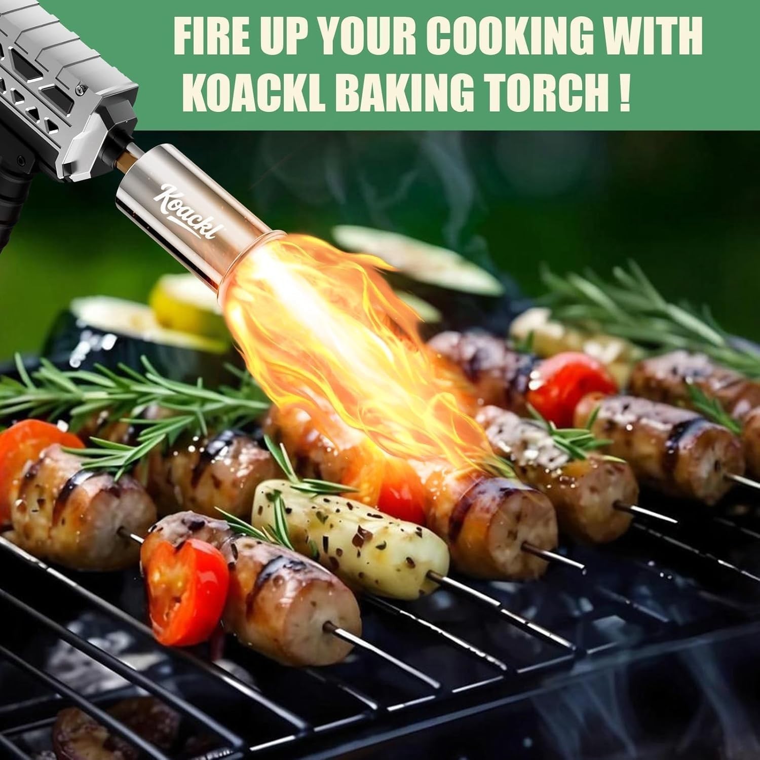 Certified Powerful Propane Torch Gun with Adjustable Flame Control