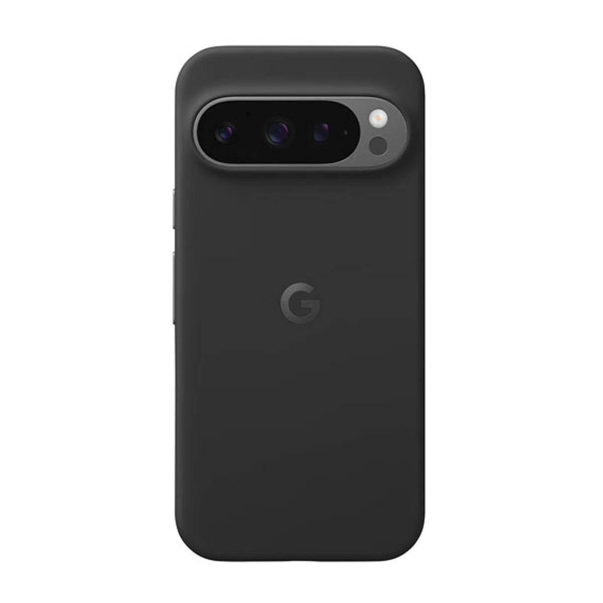 Genuine / Official Google Pixel 9 & Pixel 9 Pro Case - Obsidian (Black) - New