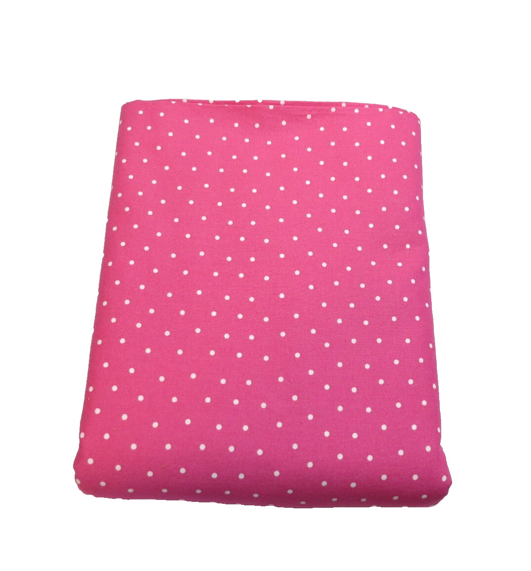 hot pink fabric w/white dots Brother Sister Design Studio cotton craft 2 yards