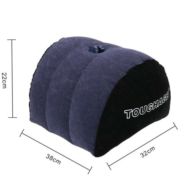 Toughage Inflatable Sex Pillow Love Position Aid Ramp Wedge Pillow for Couple US