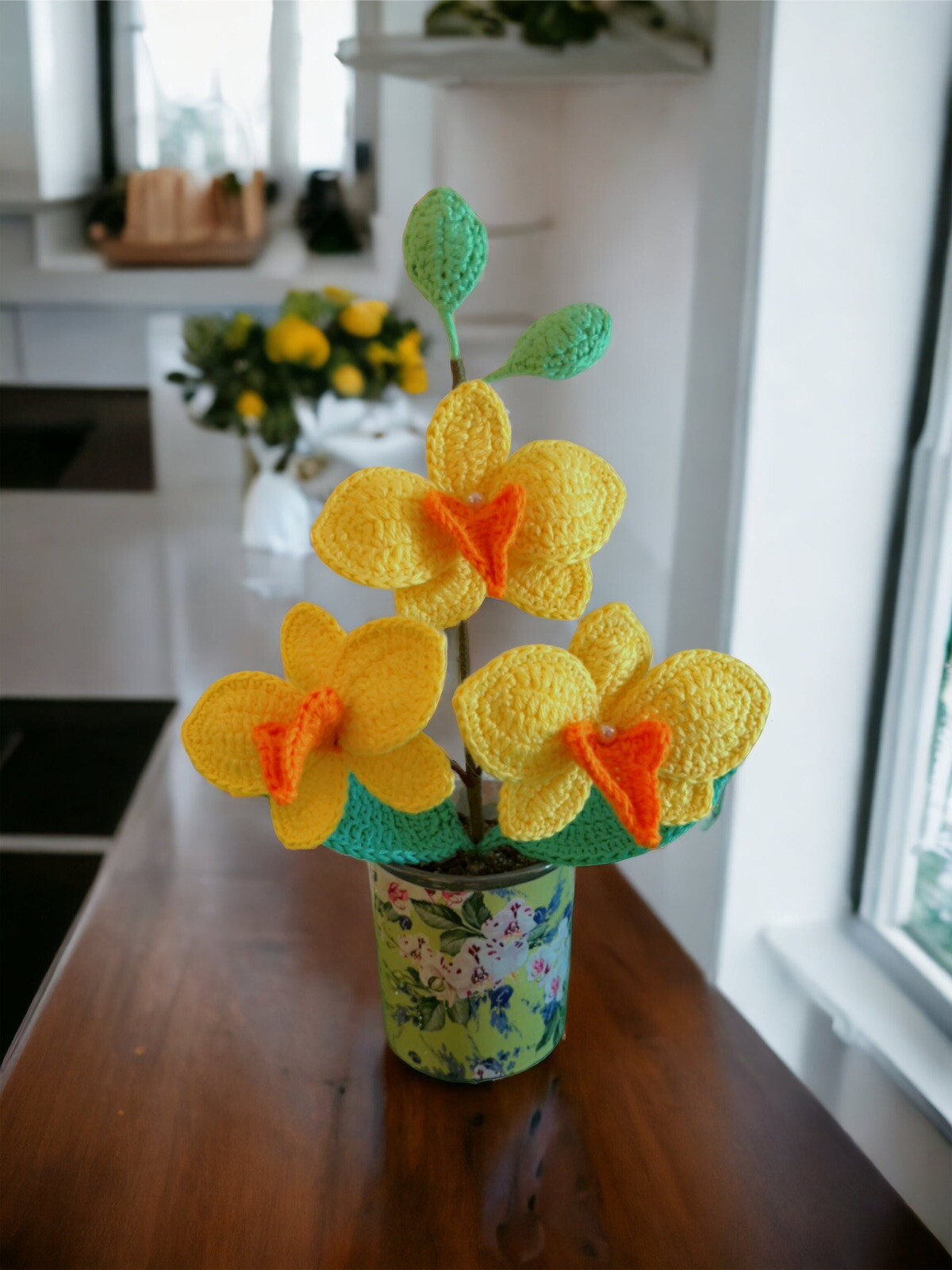 Orchidea Mini Crochet