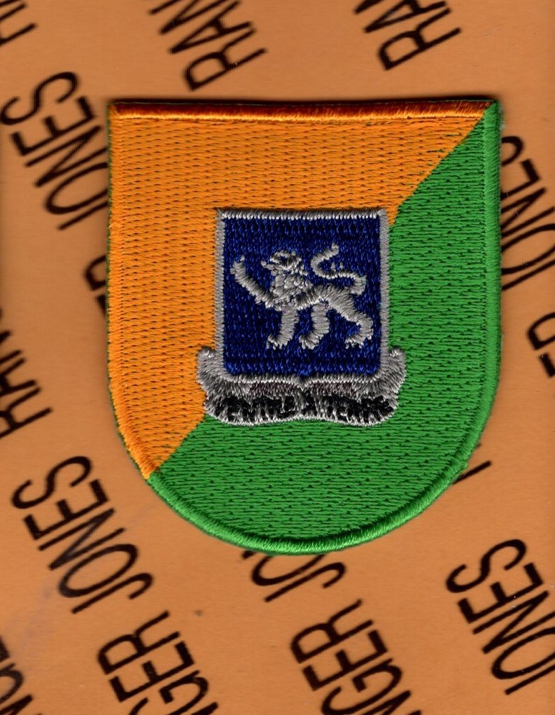4th Bn 68th Armor Tank 82nd Airborne beret flash patch w/ dui
