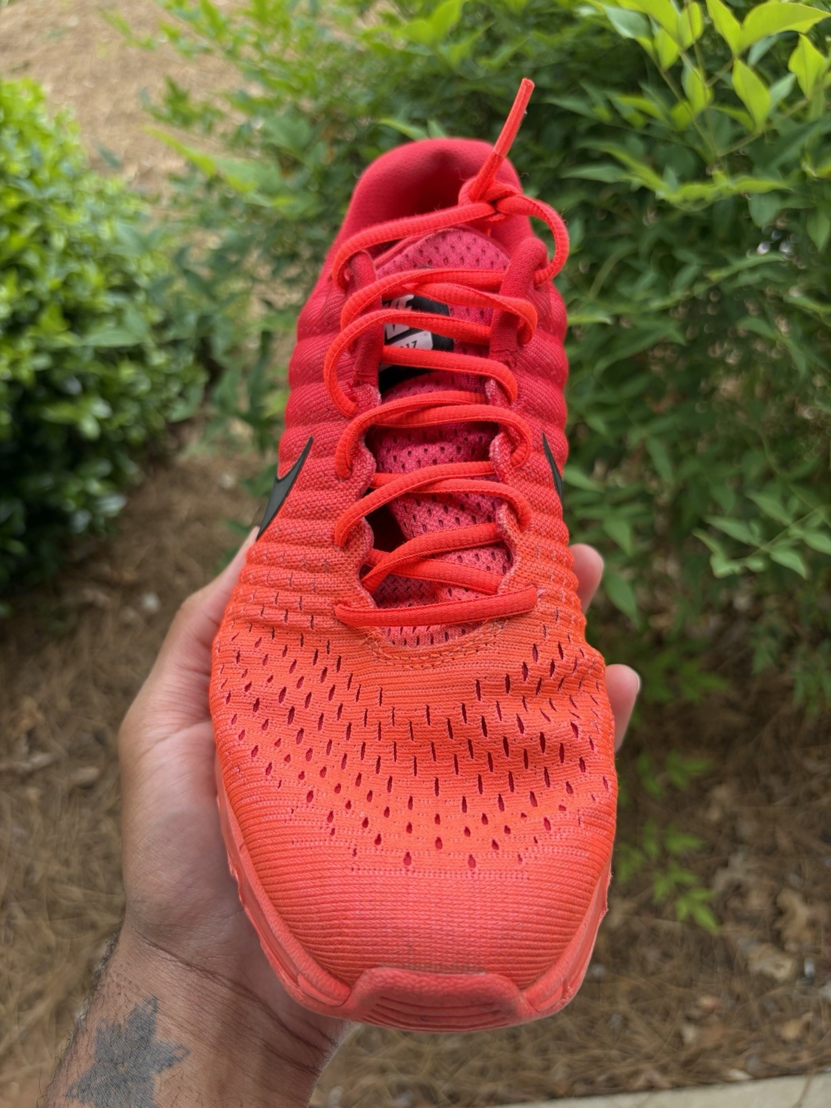 Size 8.5 - Nike Air Max 2017 Bright Crimson