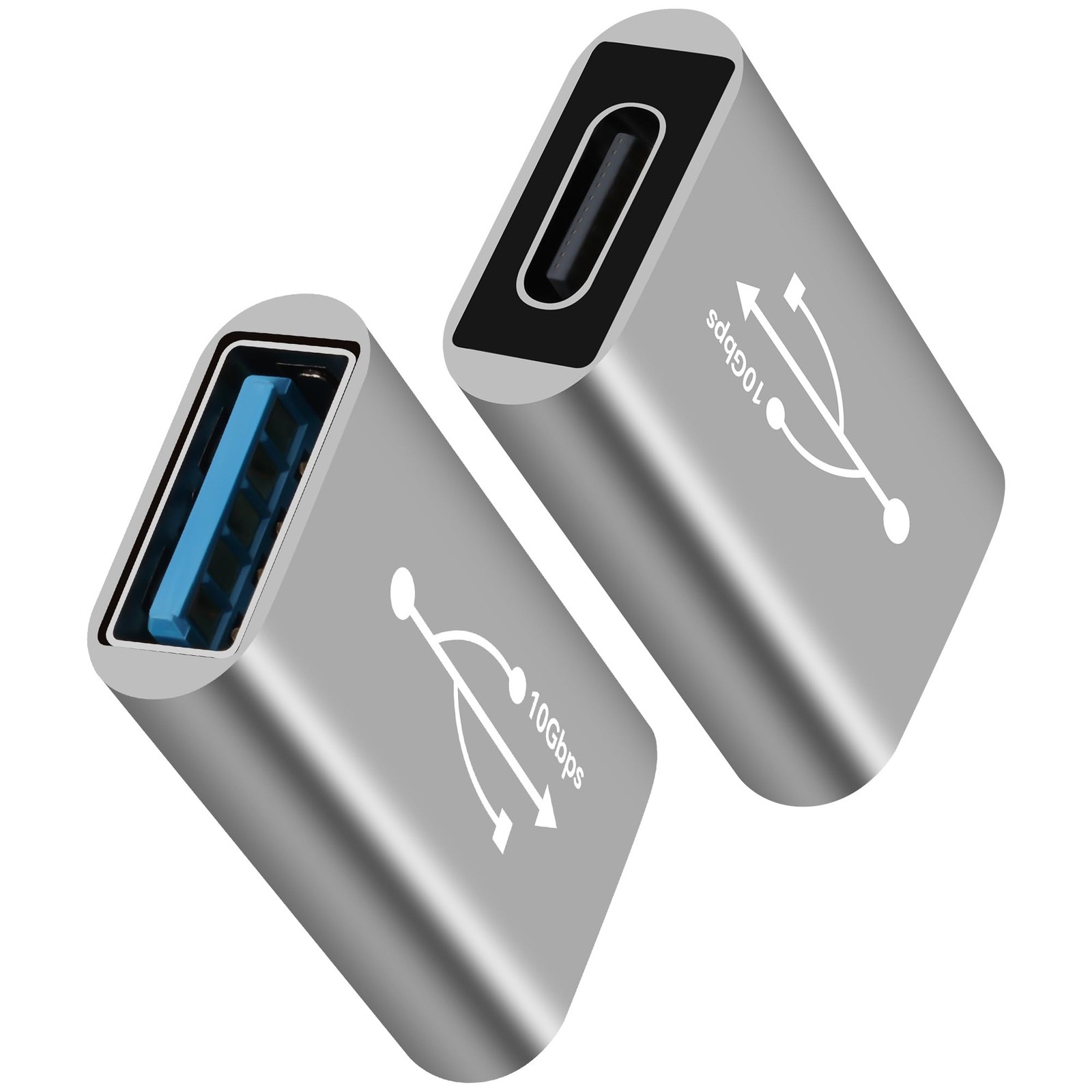 USB 3.0 to C 3.1 Adapter 2 2 Pack, A Female C
