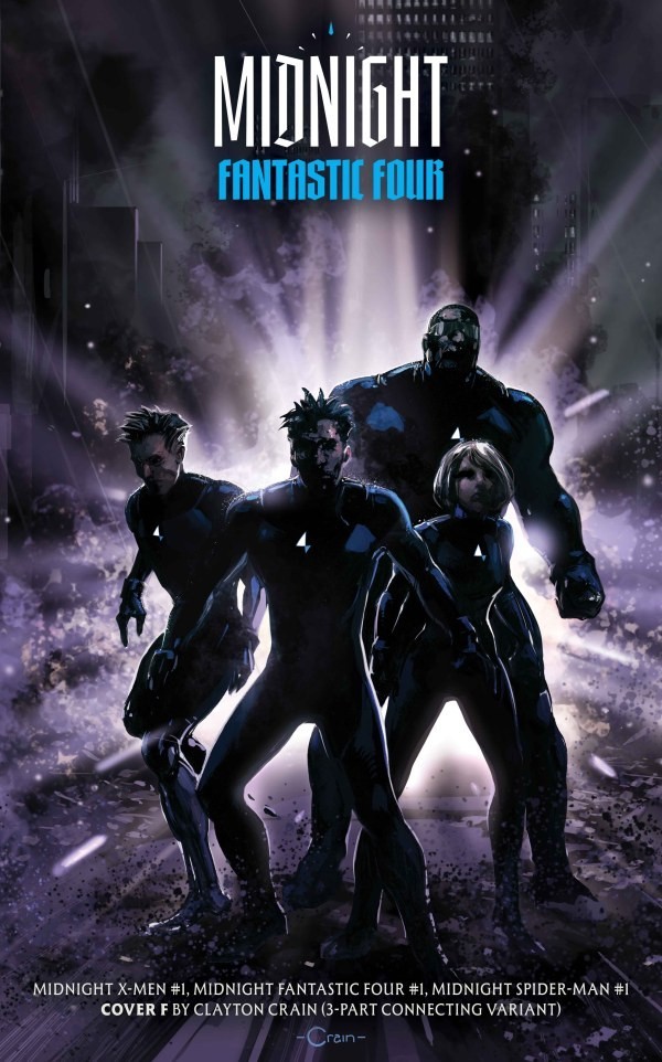 Midnight Fantastic Four #1 Cover F Clayton Crain Connecting (10/7/26)
