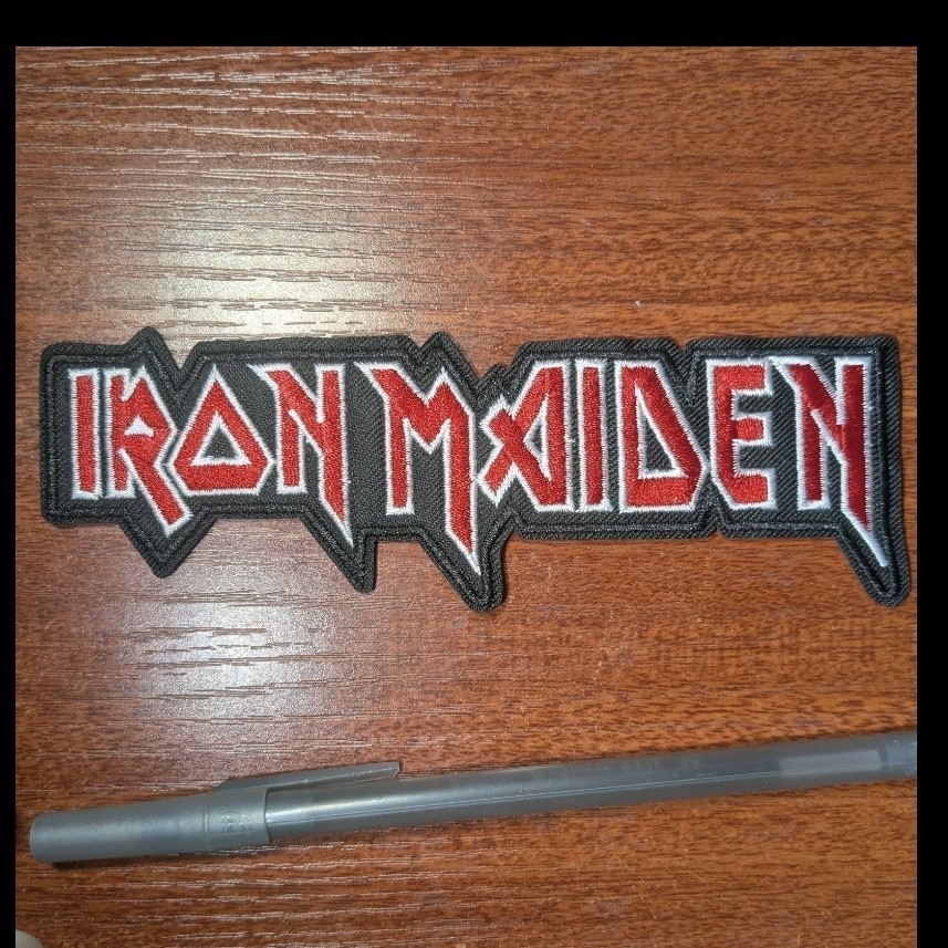 Iron Maiden Patch English Heavy Metal Rock Band Music Embroidered Iron On 2x6"