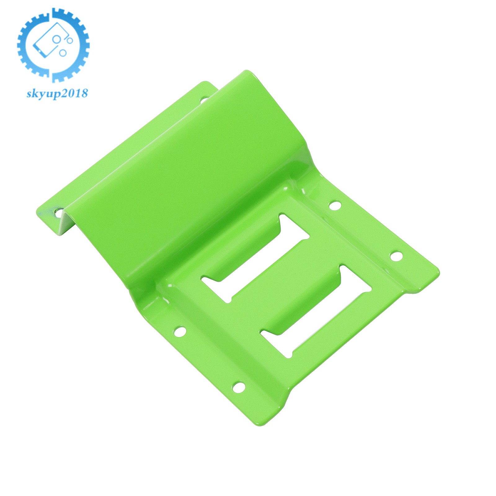Green Wheel Chock And 6ft Ratchet Strap Kit For E Track System ATV UTV Tractors