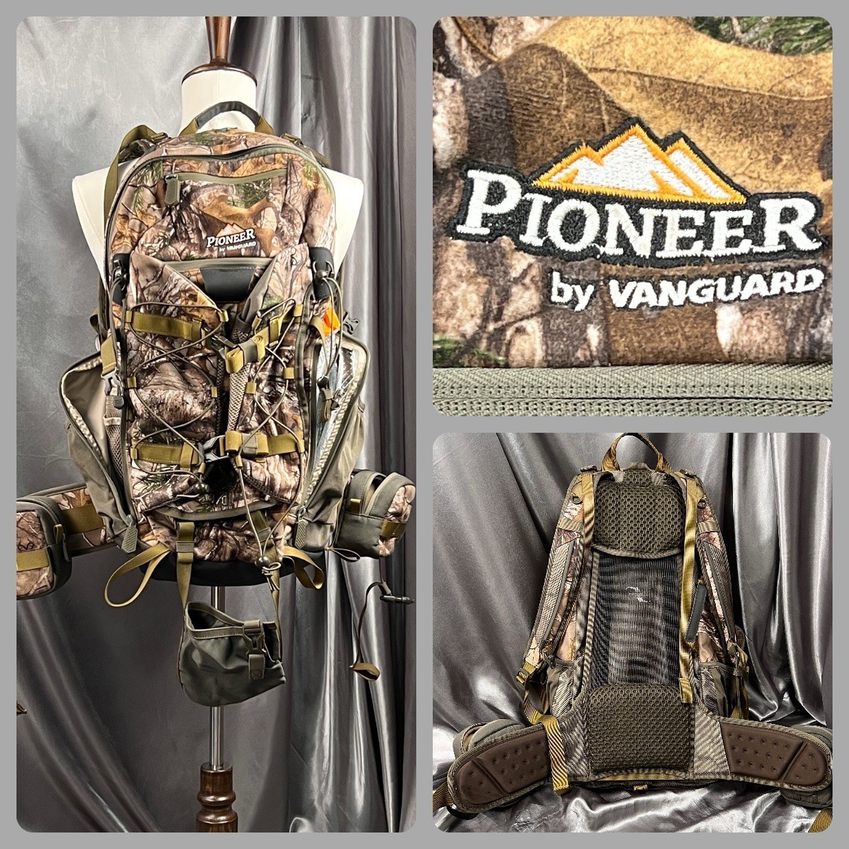 Vanguard Pioneer 2100RT 34L Hunting Backpack Realtree Xtra Camo Internal Frame