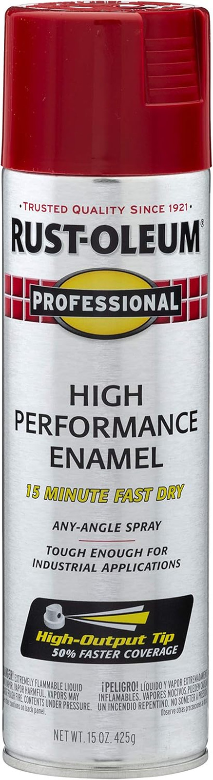 Professional High Performance Gloss Safety Red Spray Paint | Rust Prevention, Co