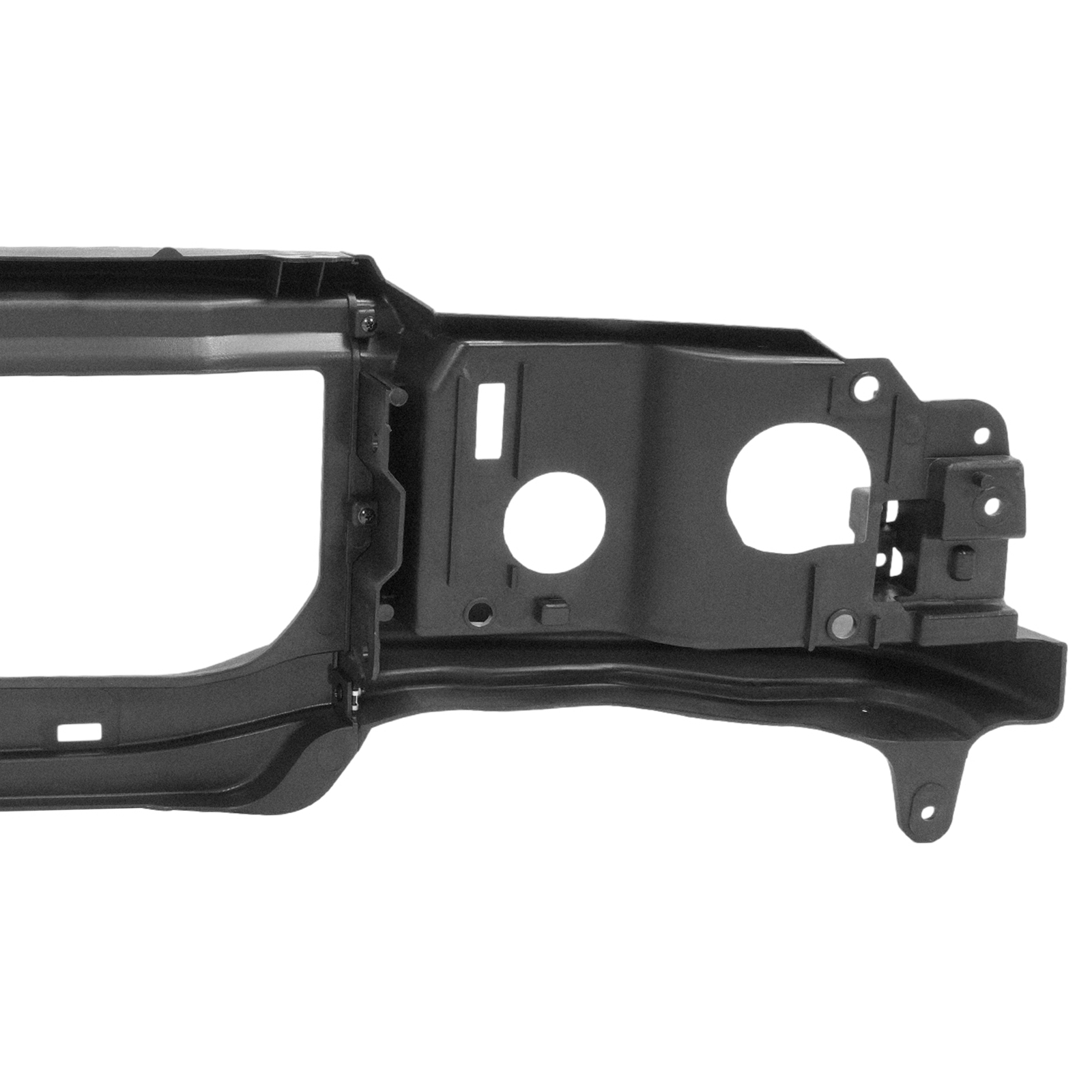 Header Panel Headlight Mounting Black For Ford Ranger 04-11 Edge 05 Taurus 10-19