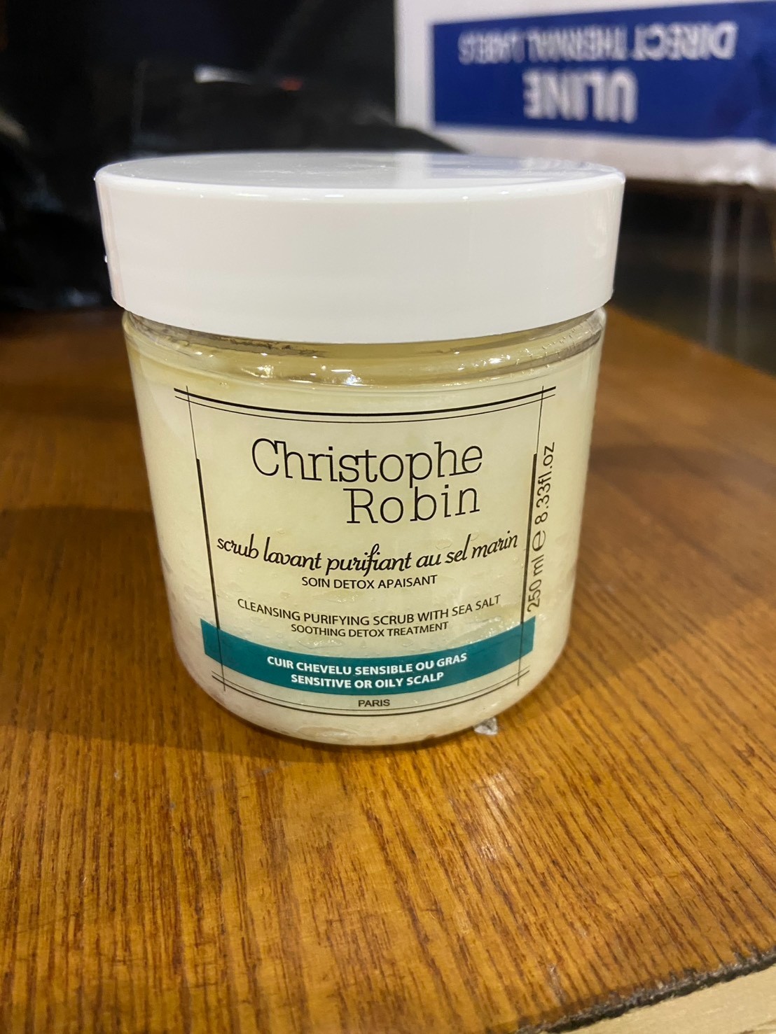 Christophe Robin Cleansing Purifying Scrub with Sea Salt 250 ml 8.33oz