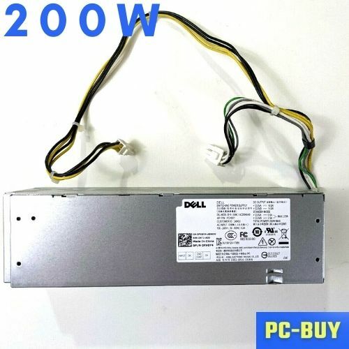 Genuine Dell Inspiron 3880 200W SFF Power Supply CGFJT / D200E007L / H200EBS-00