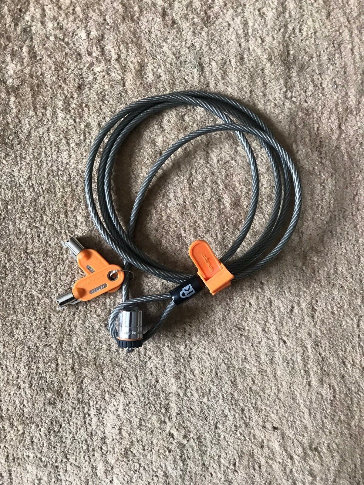 Kensington 64068F MicroSaver Keyed Cable Lock for Laptop