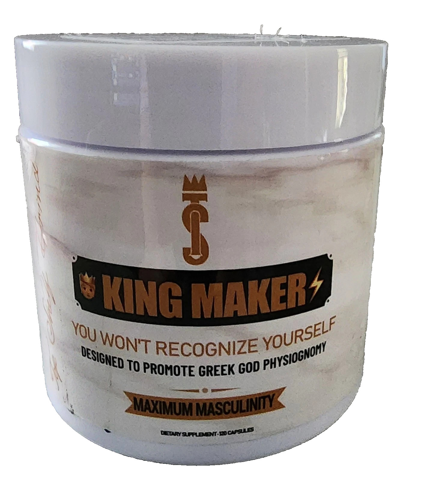 King Maker Anabolic Supplement for Men 120 Capsules Exp: 02/2027