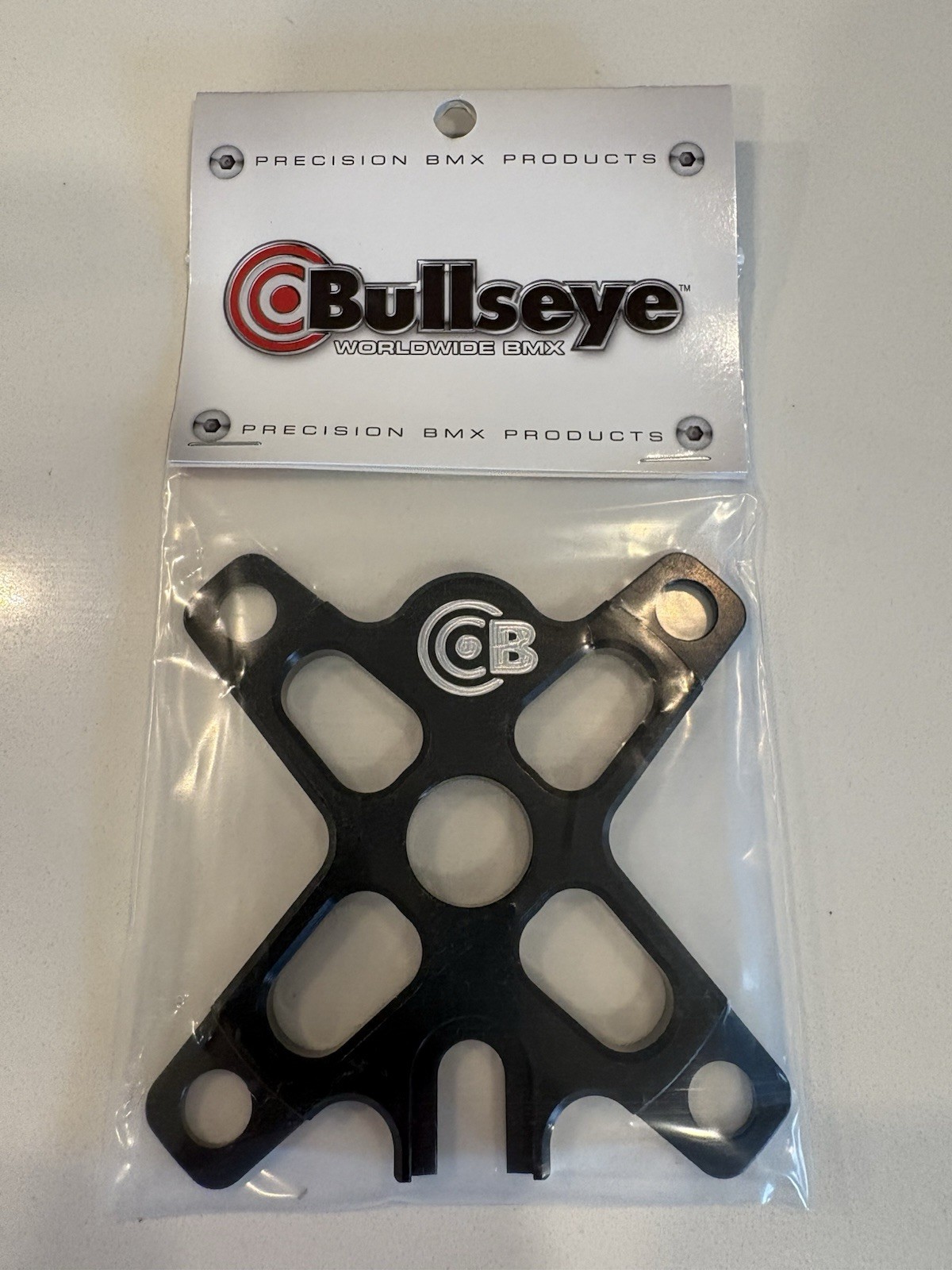 NEW BULLSEYE BMX 4 BOLT DNA SPIDER CHAINRING ADAPTER 19mm / 104 BCD BLACK