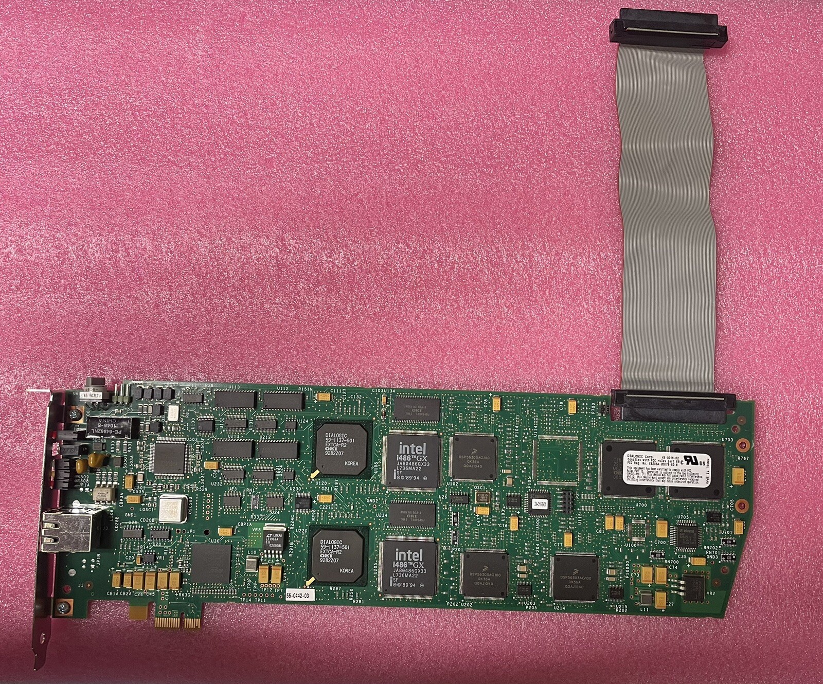 Dialogic T1 SPAN Media Processing Board 44-0016-02