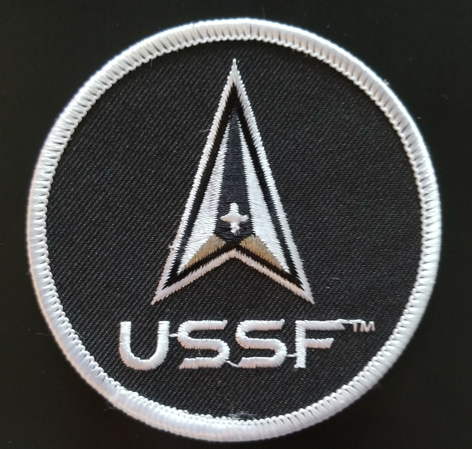 US SPACE FORCE 3 INCH ROUND PATCH - MADE IN THE USA!