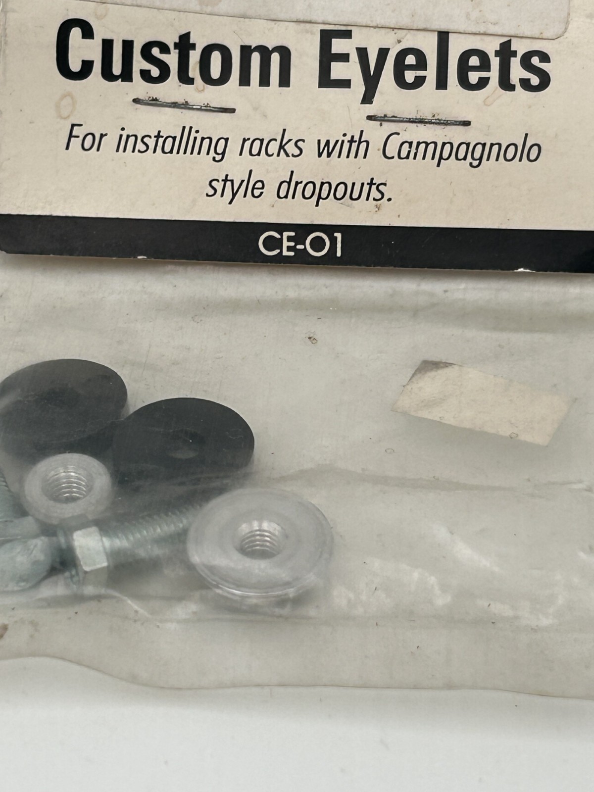 Blackburn CE-01 Custom Eyelets For Installing Racks w Campagnolo Style Dropouts
