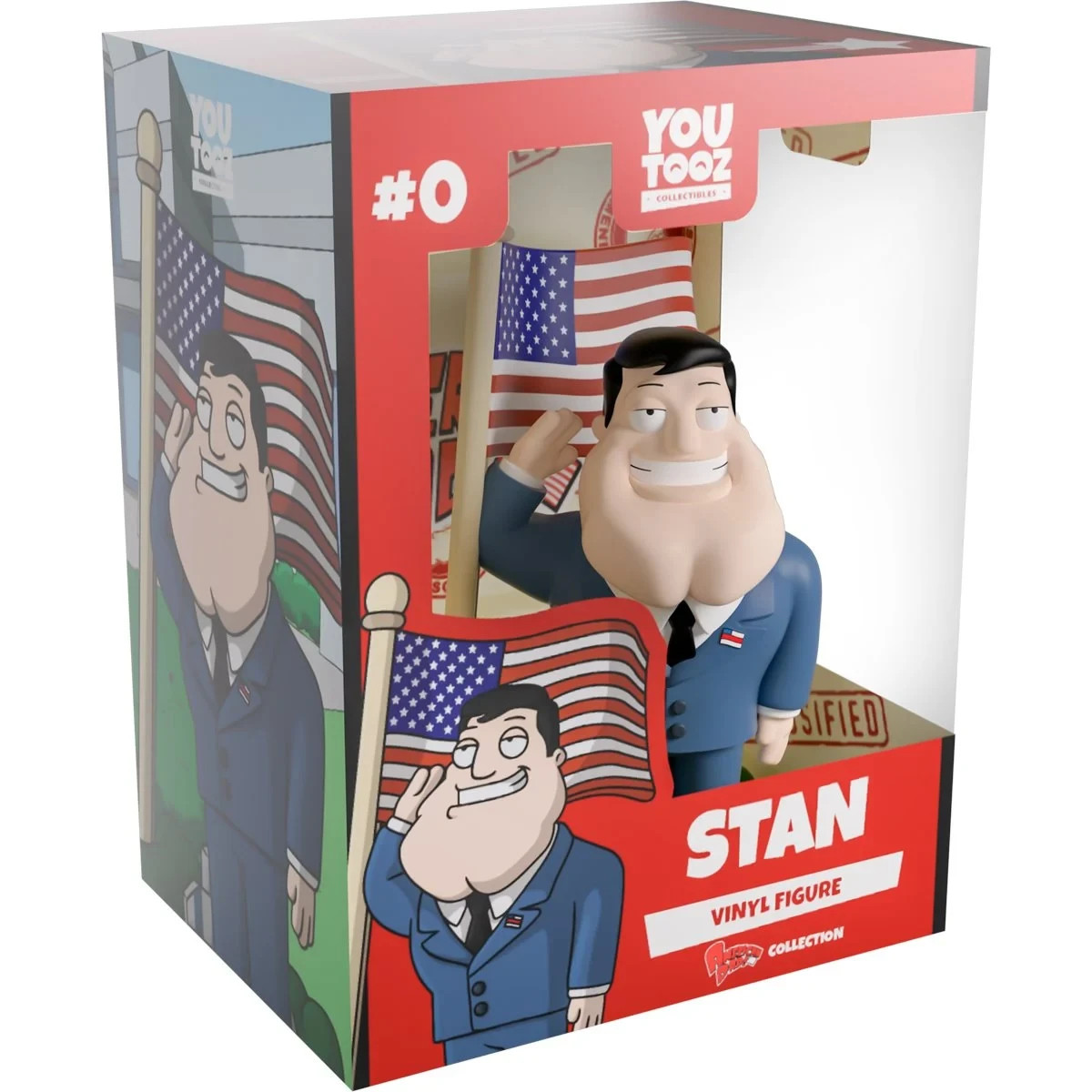 Youtooz: American Dad! Collection - Stan Vinyl Figure #0